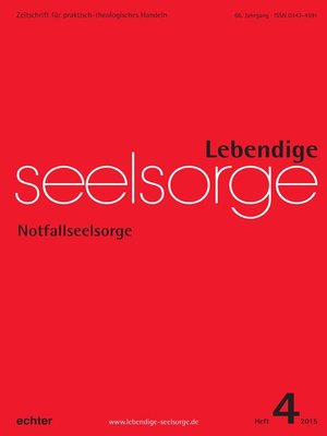 cover image of Lebendige Seelsorge 4/2015